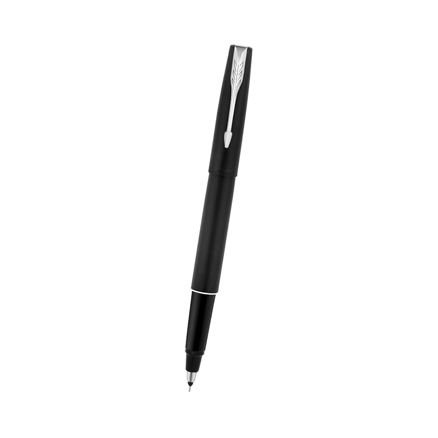 Amazon.com: Parker Frontier Matte Black Ct Roller Ball Pen